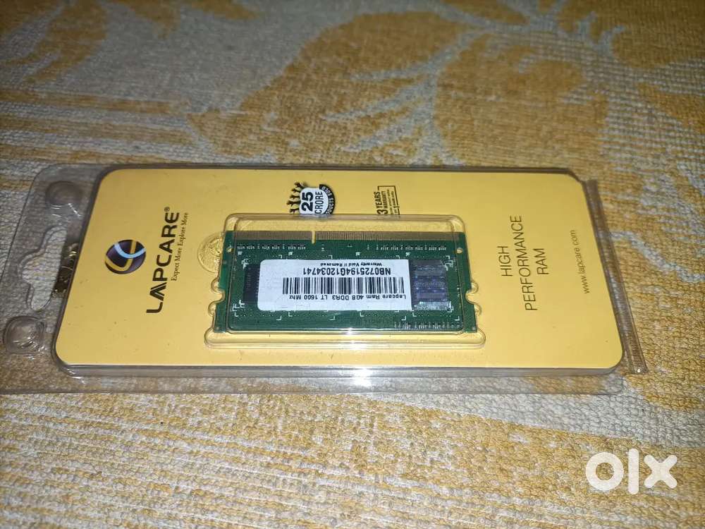 DDR3 RAM 4GB (1600mhz)