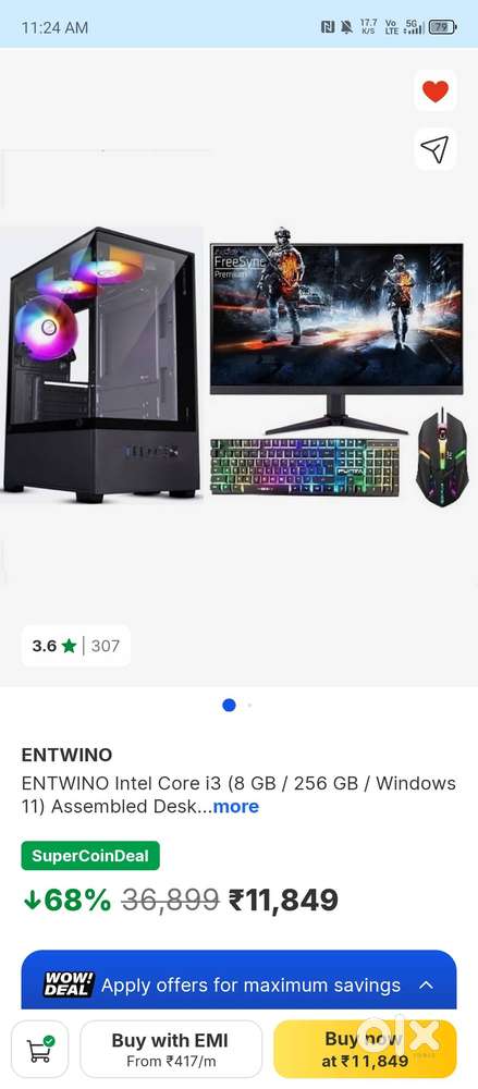 PC Hai uske keyboard aur mouse bhi milega sirf ₹15000 ke andar to Koi