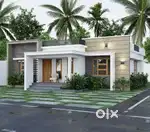 Simple contemporary villa