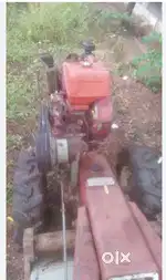 Vst tiller with trailer