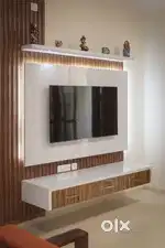 1/6 बीऐचके फलेट में वुडन फर्नीचर ऐंड ओल वकॅ बना देंगे