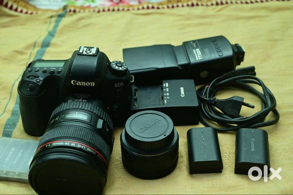 Canon EOS 6D Mark II Full-Frame Kit for Sale!  Price 60,000