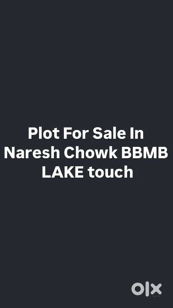Plot hn naresh Chowk BBMB ka pass 14 lakh Biswa panchayat area