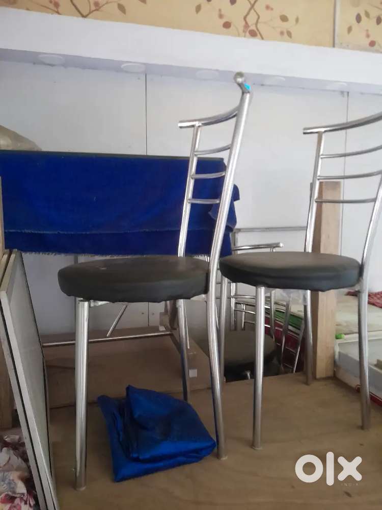 Stainless steel dining set