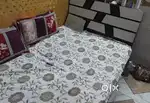Used Double Bed without mattress