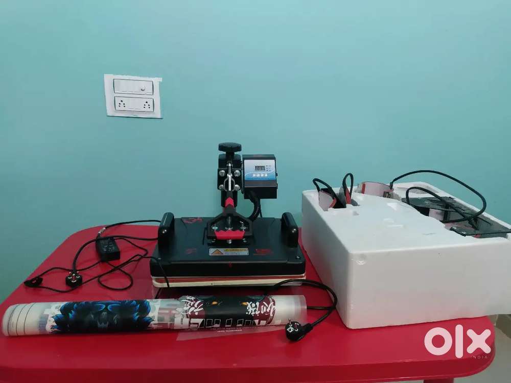 DTF TSHIRT PRINTED MACHINE & MUG PRINTED MACHINE+ 10 METER DTF STICKER