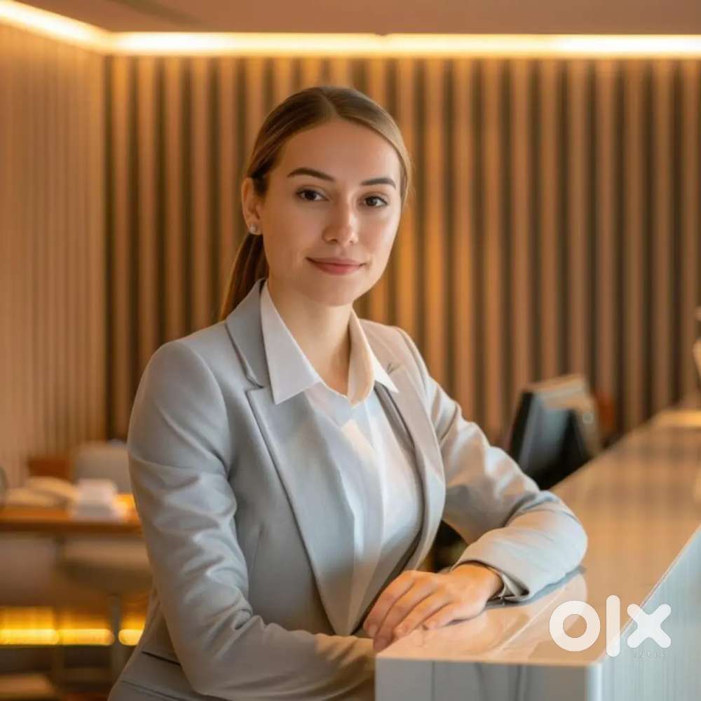 Urgently hiring receptionist jobs