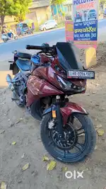 9700 km driven with service record , With Akrapovic exhaust,