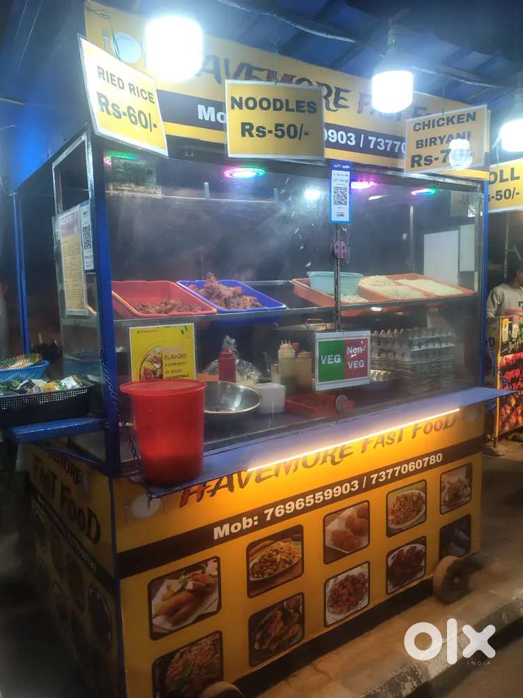 Fast food counter for sell
