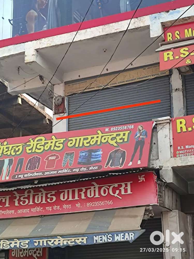 Shop is available for rent