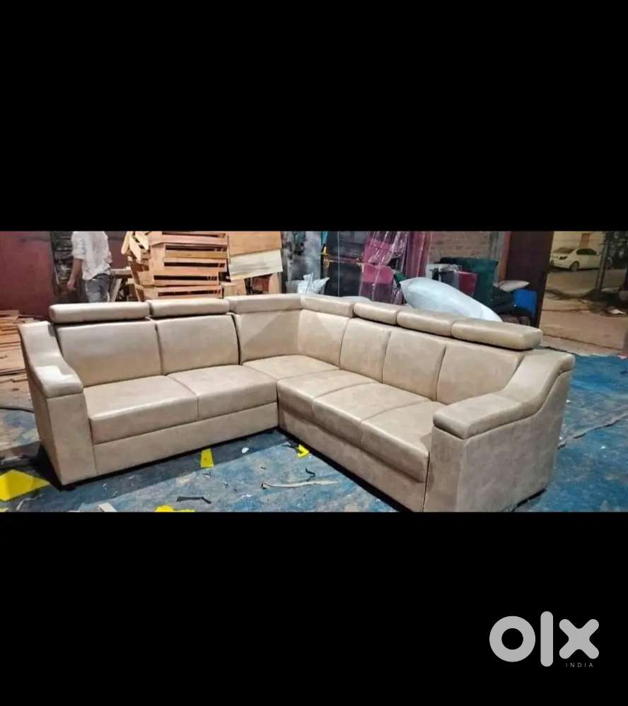 SILVER COLOUR WITH L SHAPE BACK STITCHING AVAILABLE IN NZ FURNITURE