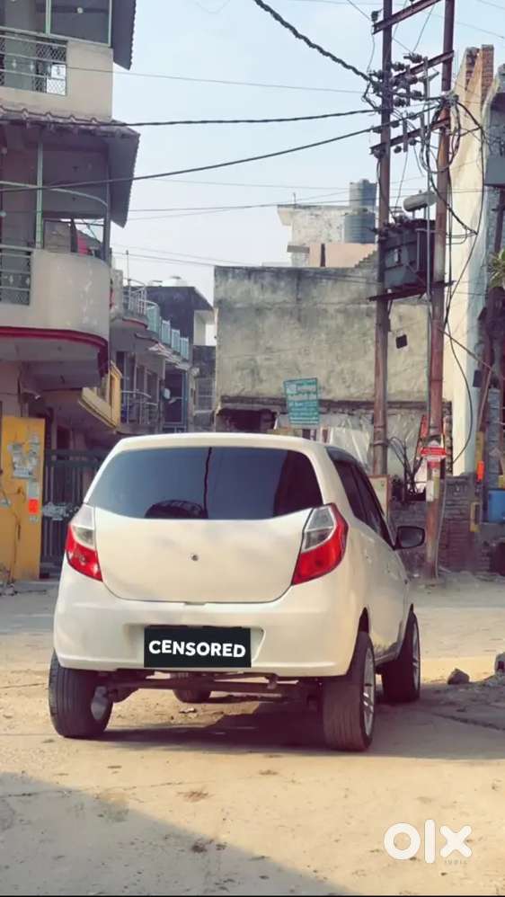 Alto k10 fully modified with 15 inchs alloy