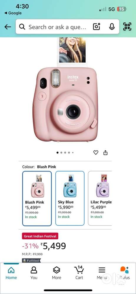 Instax camera