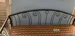 Iron sofa cum bed