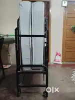 Folding Bed with Rotating wheel
