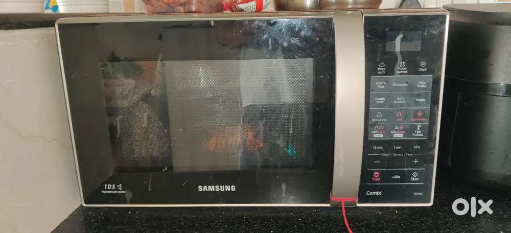 Samsung 21 L Convection Microwave Oven (CE73JD1/XTL, Silver)
