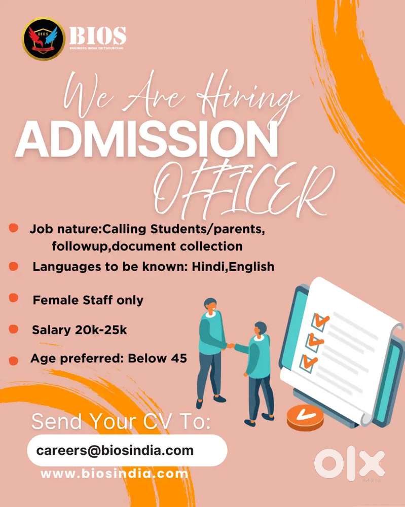 Hiring admission officer