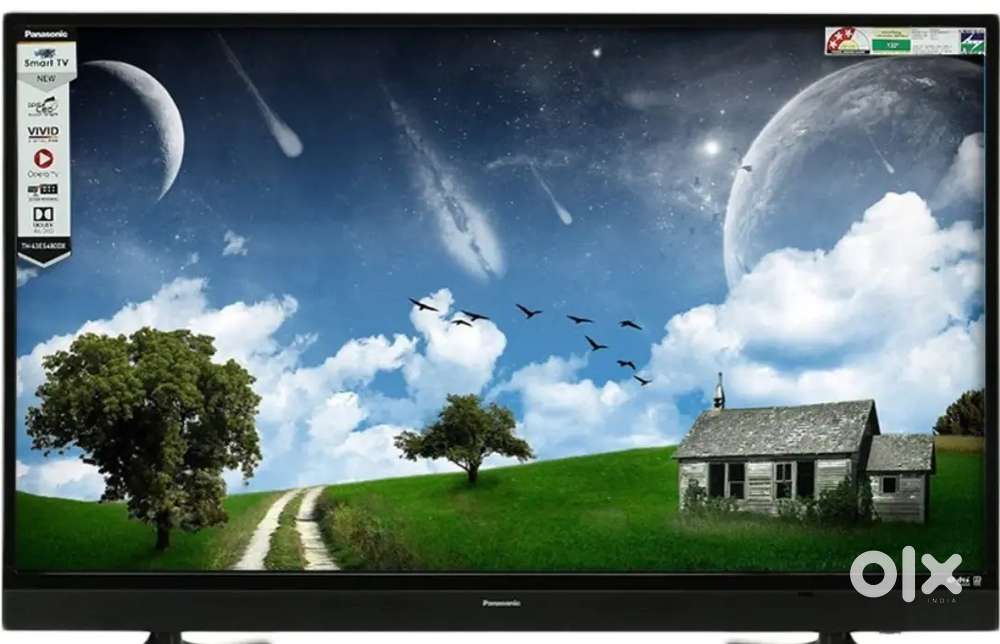 43 inch Panasonic TV with display issue.