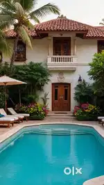 3-4-5-6BHK Villas for rent for Airbnb and Commercial use in Goa!