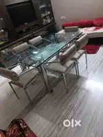 Dinning table with 6 no of chairs