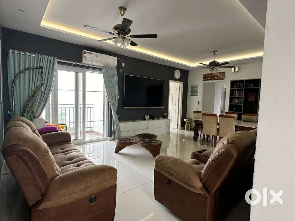 Aakulam Fully furnished 3BHK for Sale