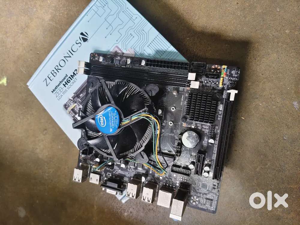 ANTESPORTS 600L,ZEBRONICS H61 MOTHER BOARD,i5 3RD GEN PROCESSOR AND