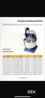 Rotti makker and atta maker machine