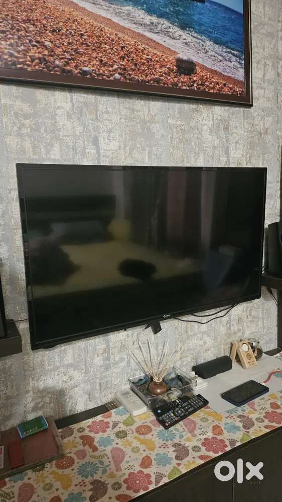 42 inch, LCD, Koryo TV having multi HDMI port, USB port.