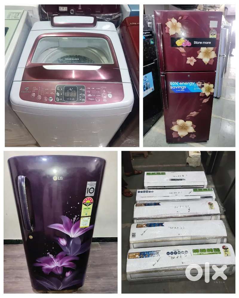 FREE SHIPPING [5 YEAR WARRANTY GIVEN] SELL WASHING MACHINE, AC, FRIDGE