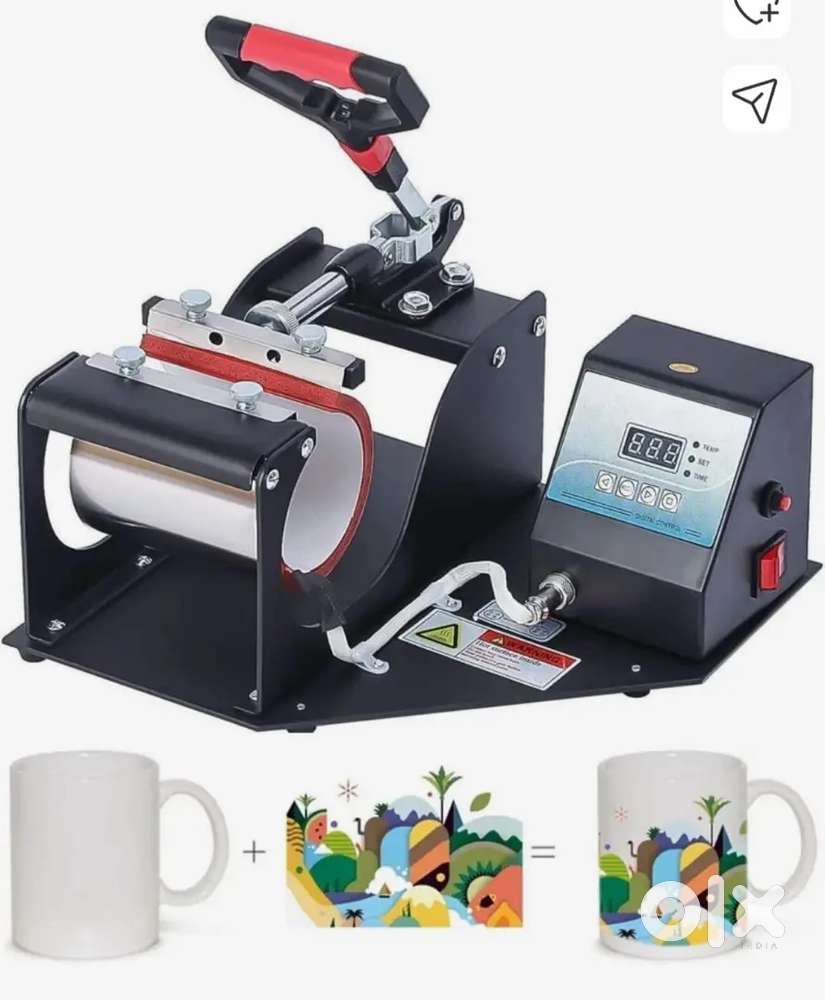 Mug Heat Press Machine for Printing, Digital control perfect for mug