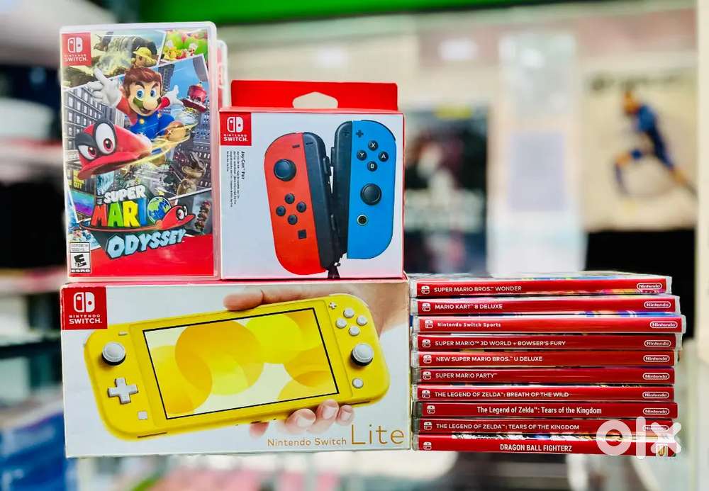 Nintendo switch lite with inbuilt games