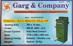 Pouch sealing machine