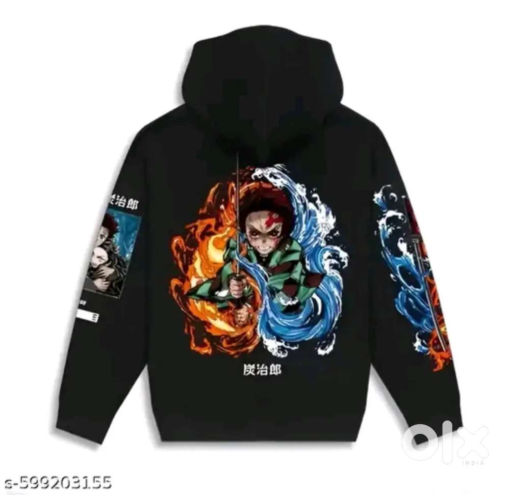 “BOOM Graphic Hoodie for Boys – Trendy Black Winter Street Look”