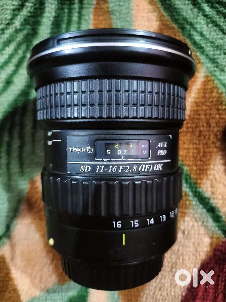 Tokina 11=16mm f2.8 canon ef mount