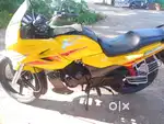 Hero honda karizma R (yellow color)