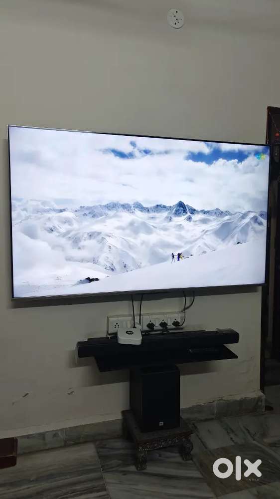 Vu masterpiece 65 inch 4k QLED TV and JBL Soundbar
