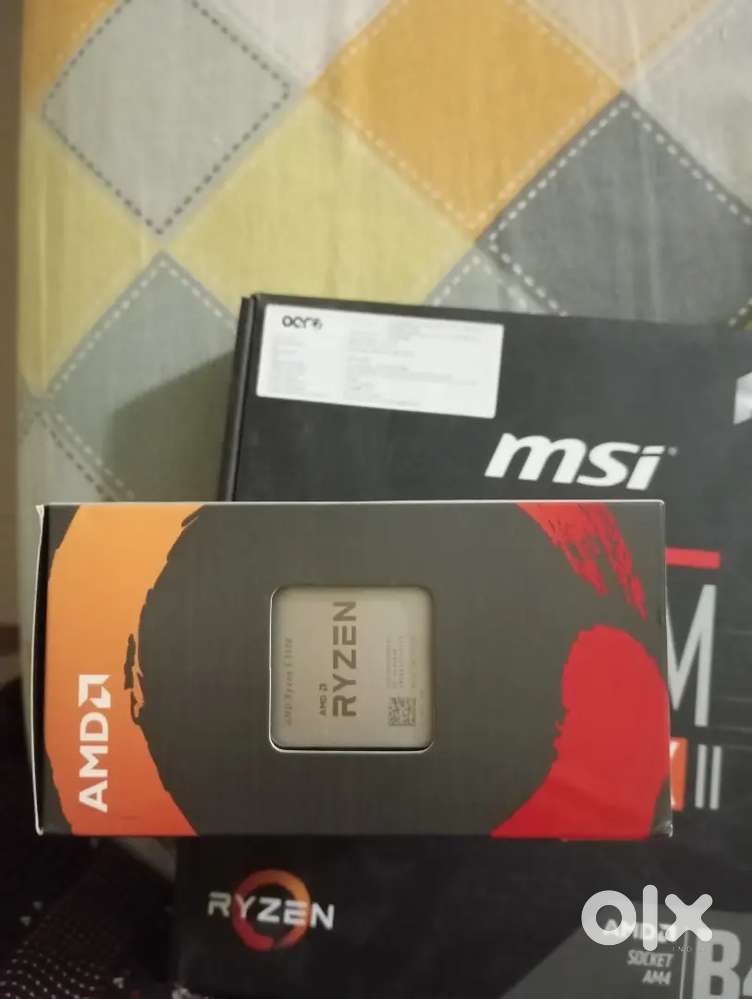 Ryzen 5 5500 and B450M motherboard brand new sealed