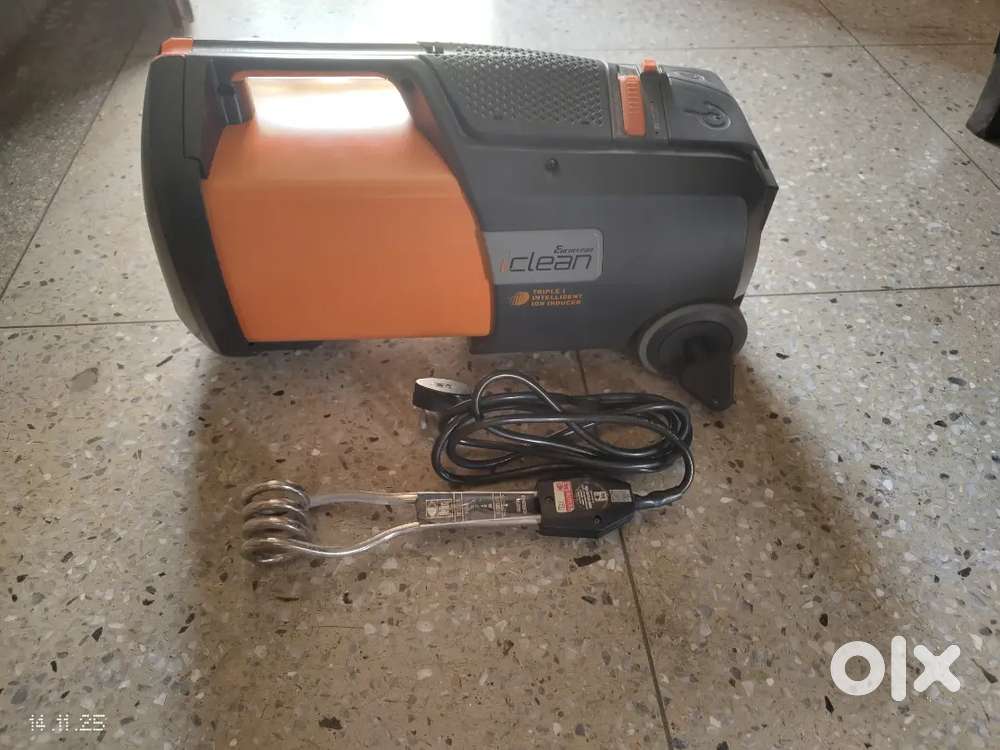 Ureka Forbes vacume cleaner & Bajaj immersion heater