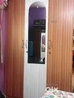 Spacious 3 Door Wardrobe with Mirror ( Plywood )