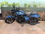 Royal Enfield shotgun 650 Sapphire blue