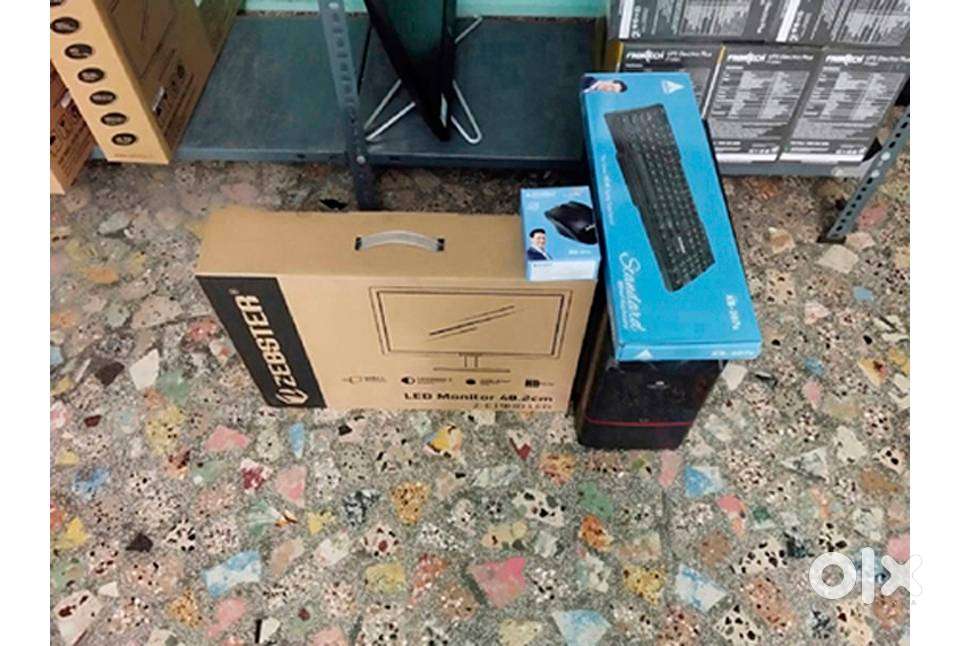 Intel dual core computer with monitor,keyboard &mouse(1 year warranty)