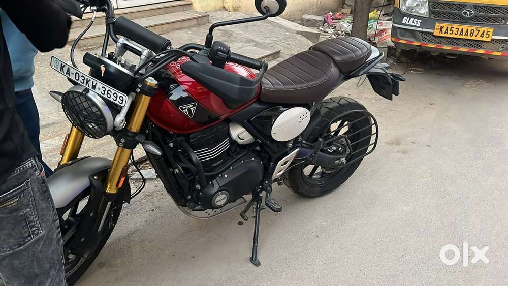 Triumph scrambler 400 X 2024