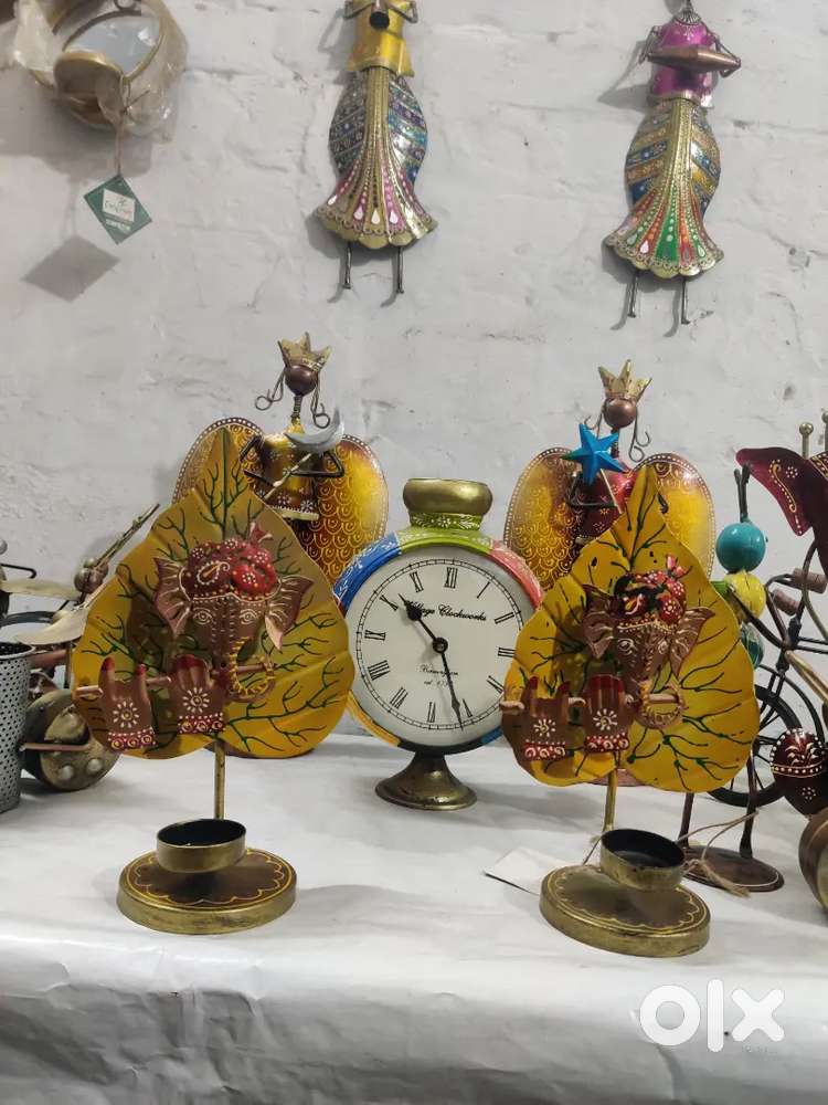 Handicrafts ganesha T candle holder wall decor hanging bamboo table