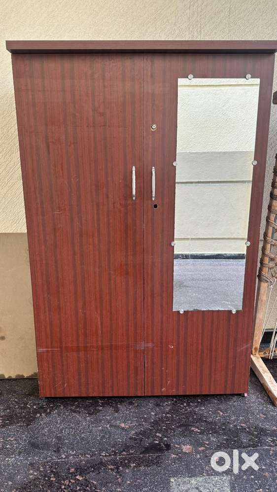 Rose wood pre laminated wardrobe