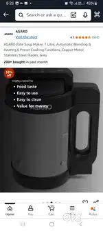 Agaro soup maker