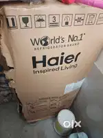 New brand fridge bechna hai ek dam new condition hai ...haier company