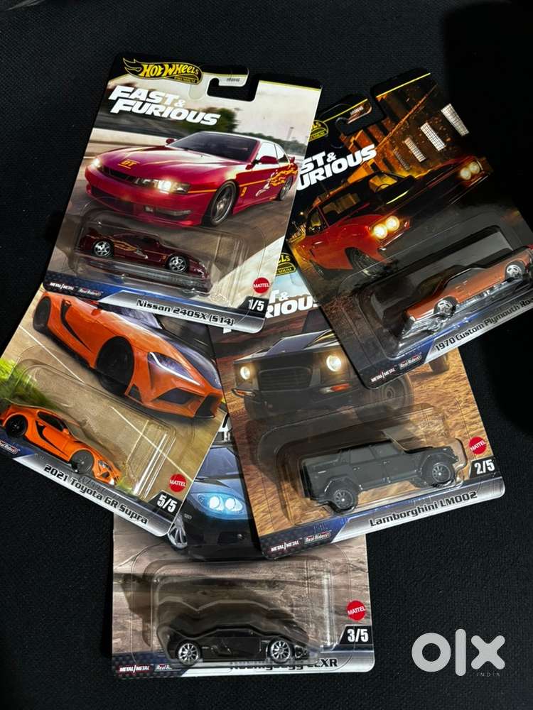 Hot Wheels Fast and Furious set