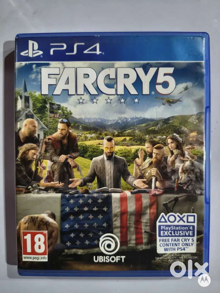 FAR CRY 5 PS4 DISC