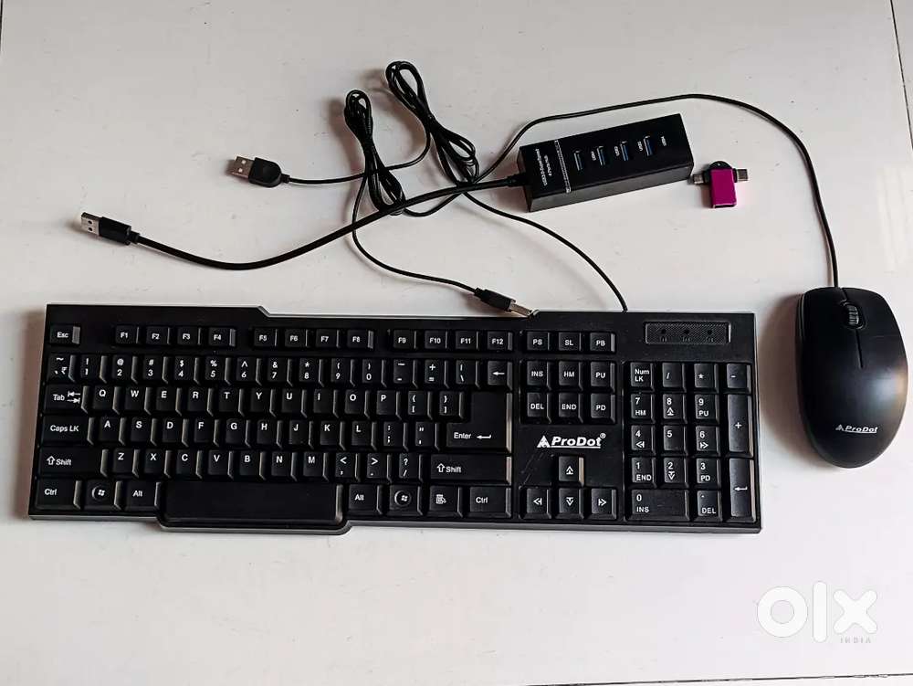 Keyboard and mouse