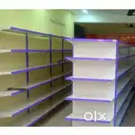 Pharmacy rack stationary rack medical rack grocery rack
